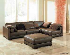 Leather Sectional Couch