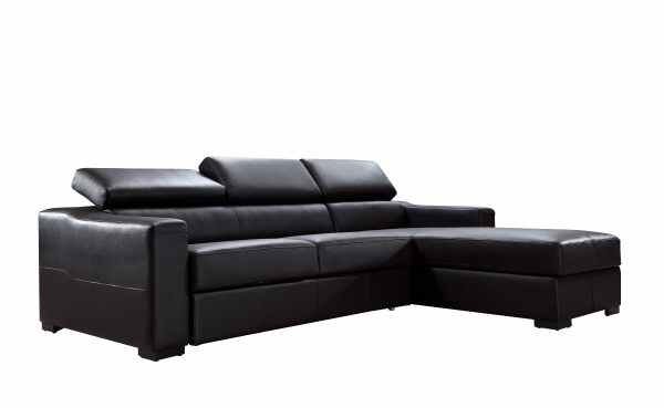 Versatile Leather Sleeper Sofa Bed