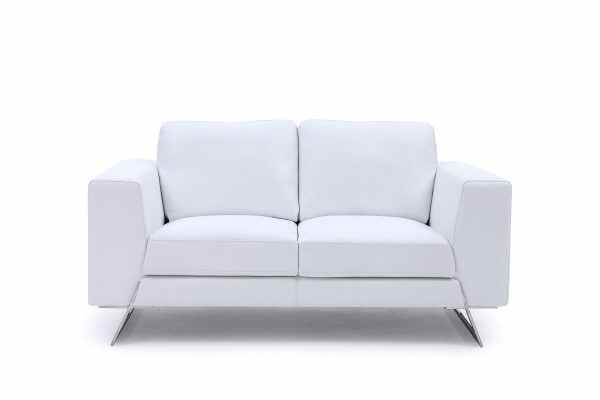Modern L Shaped Sofa - Leather Sectional Sofa for Living Room