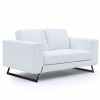 Modern L Shaped Sofa - Leather Sectional Sofa for Living Room