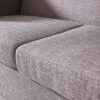 Modern Convertible Grey Sofa Bed with Comfortable Mattress