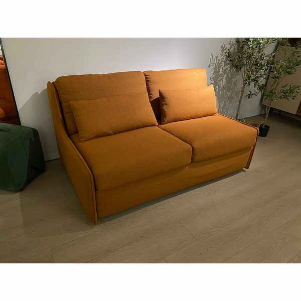 Modern Leather Couch Bed Convertible Sleeper Sofa