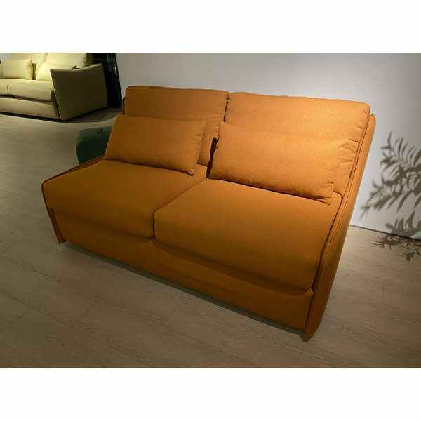 Modern Leather Couch Bed Convertible Sleeper Sofa