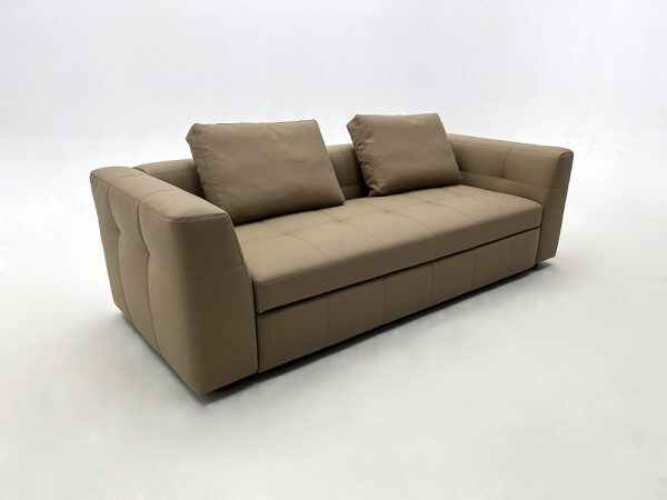 Modern Fabric 2 Seater Sofa Bed