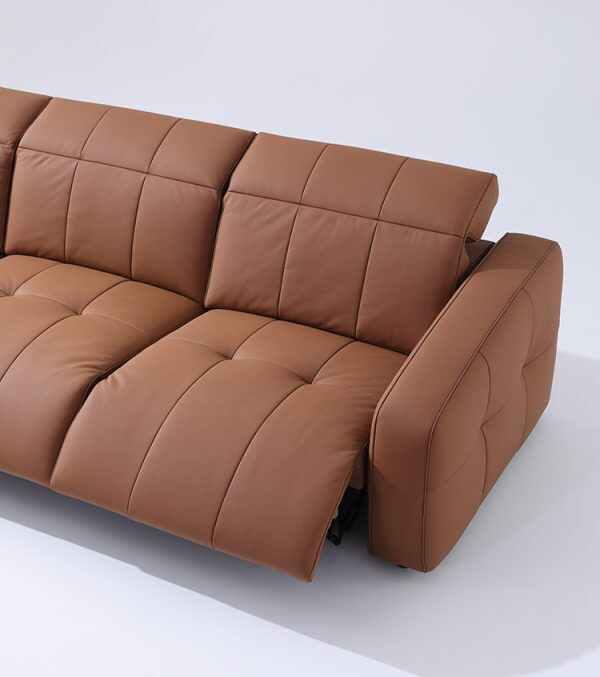 Italian Leather Sofa Recliner Comfort