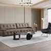 Reclining Leather Sofa