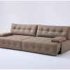 Reclining Leather Sofa Sectional Chaise