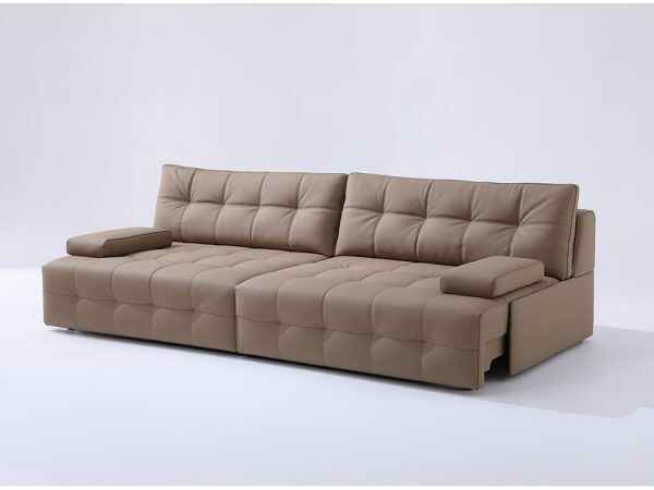 Reclining Leather Sofa Sectional Chaise