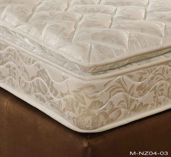 Double Bed with Mattress Premium Comfort for Restful Sleep