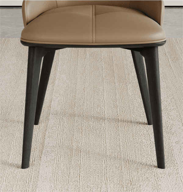 Modern Minimalist Design Leather Dining Chair
