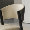 Luxury Leather Dining Chairs Elegant Handcrafted Comfort for Modern Interiors