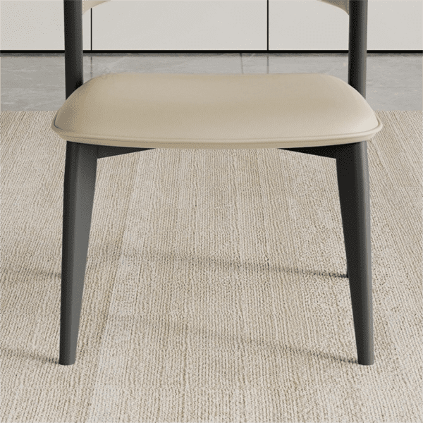 Luxury Leather Dining Chairs Elegant Handcrafted Comfort for Modern Interiors