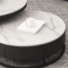 Round Side Table Modern Accent Furniture