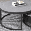 Round Side Table Modern Accent Furniture