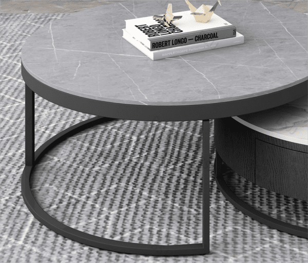 Round Side Table Modern Accent Furniture