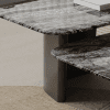 Square Coffee Table Modern Design Living Room