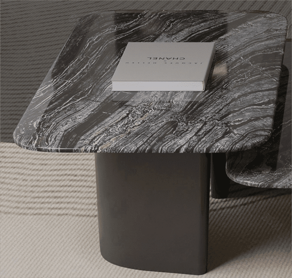 Square Coffee Table Modern Design Living Room