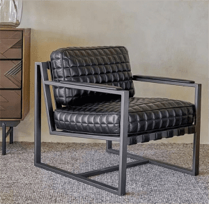 Chair With Leather