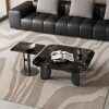 Modern Stylish Black Coffee Table