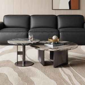 Black Leather Sofa