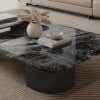 Square Coffee Table Modern Design Living Room