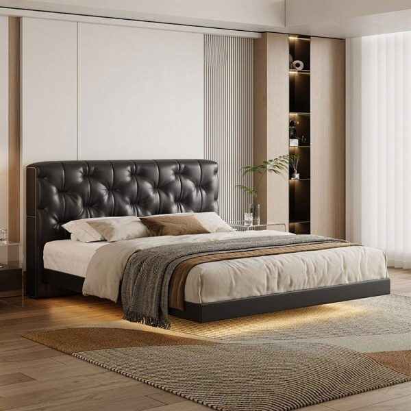 Upholstered Platform Bed