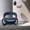 Round Chair Modern Comfort Design Living Room Accent Furniture