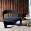 Round Chair Modern Comfort Design Living Room Accent Furniture