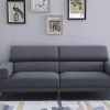 Leather Reclining Sofa