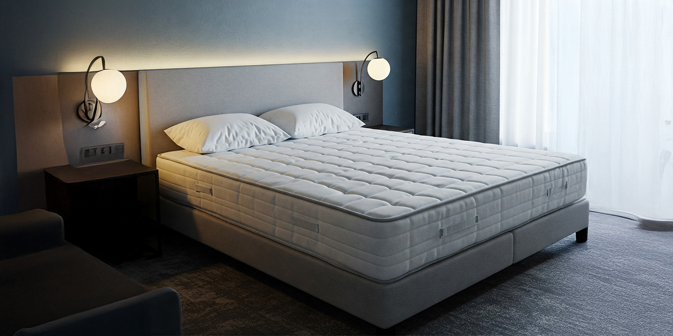 hotel room mattress