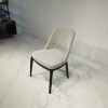 Wood Chair with Curved Backrest