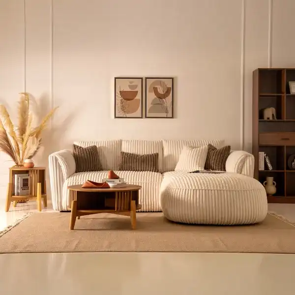 Small Sectional Sofa with Modern Design