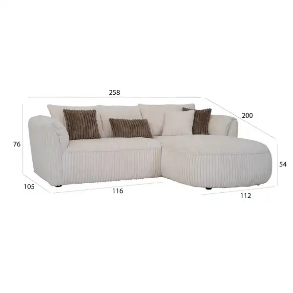 Small Sectional Sofa with Modern Design