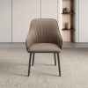 Dining Table and Chair with Armrest Upholstered