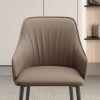 Dining Table and Chair with Armrest Upholstered