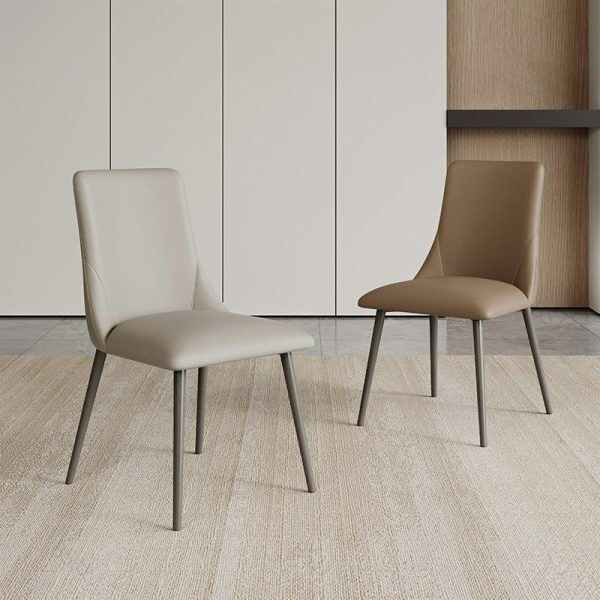 Dining Table Chair with Modern Upholstered Seat