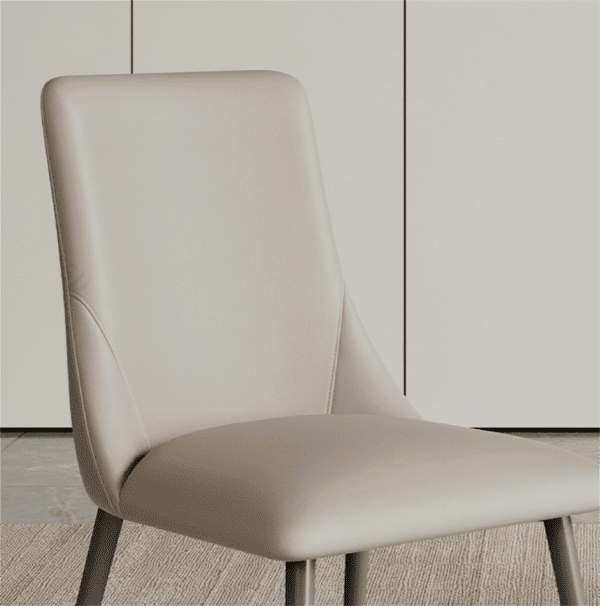 Dining Table Chair with Modern Upholstered Seat
