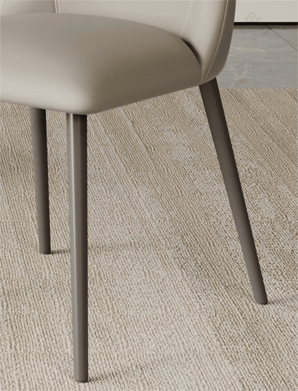 Dining Table Chair with Modern Upholstered Seat