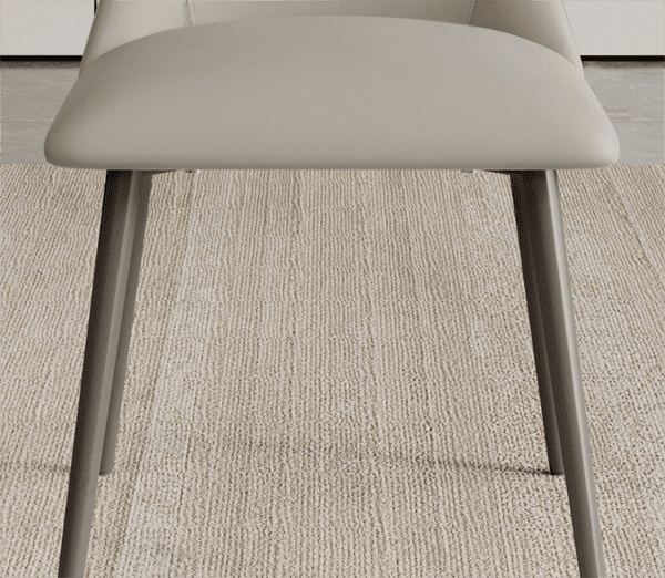 Dining Table Chair with Modern Upholstered Seat