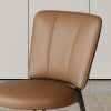 Chair Dining Leather Upholstered Seat