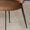 Chair Dining Leather Upholstered Seat