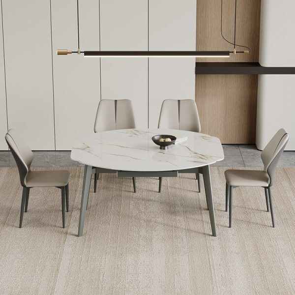Round Dining Table Modern Harmony and Sophisticated Function