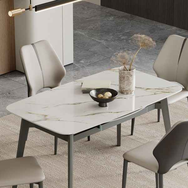 Round Dining Table Modern Harmony and Sophisticated Function