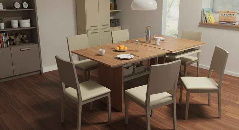 Dining table extendable ideas for small spaces