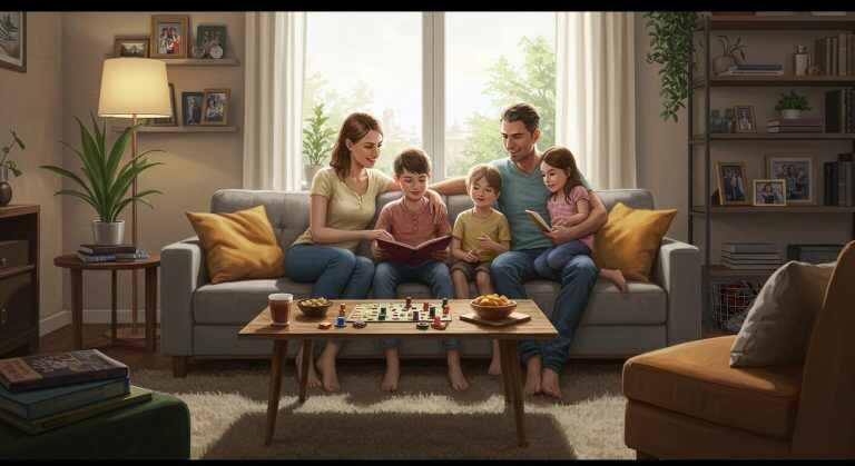 Living room furniture that brings families together