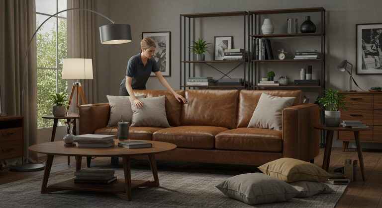 How to Pick the Perfect Leather Sofa for Your Living Room