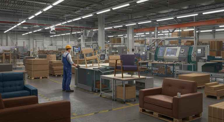 What makes a China furniture factory so popular now
