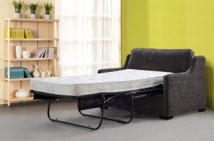 Premium Memory Foam Sleeper Sofa 0736-open