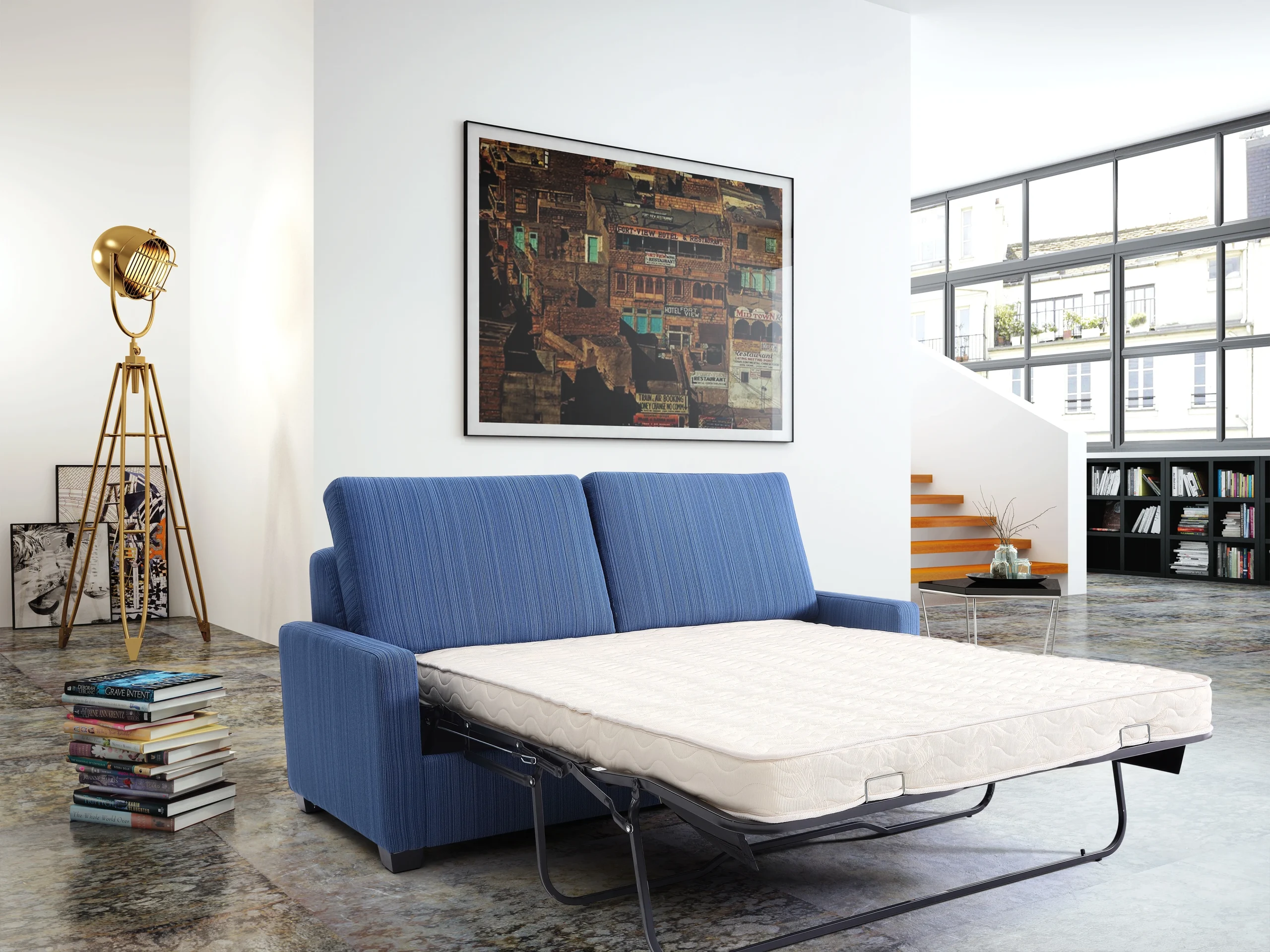 Baotian Furniture Contemporary Sleeper Sofa 0963 – OEM/ODM Furniture Manufacturer