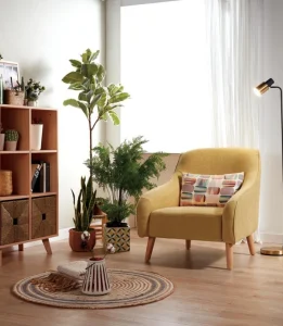 Mid-Century Modern Accent Chair LNH-CM910E